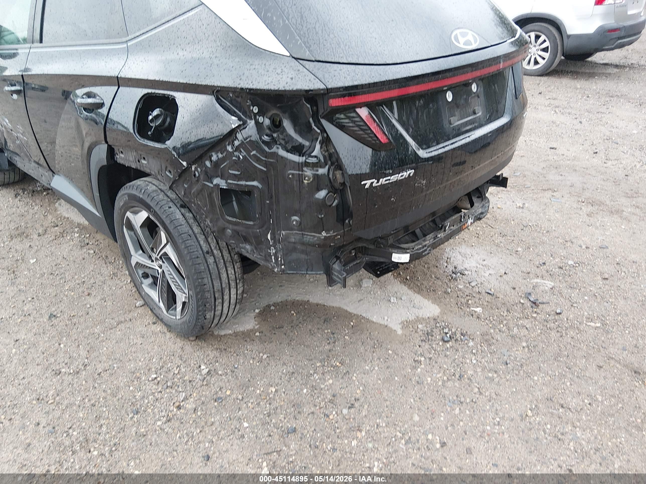 2022 Hyundai Tucson Sel Black vin: 5NMJCCAEXNH084505