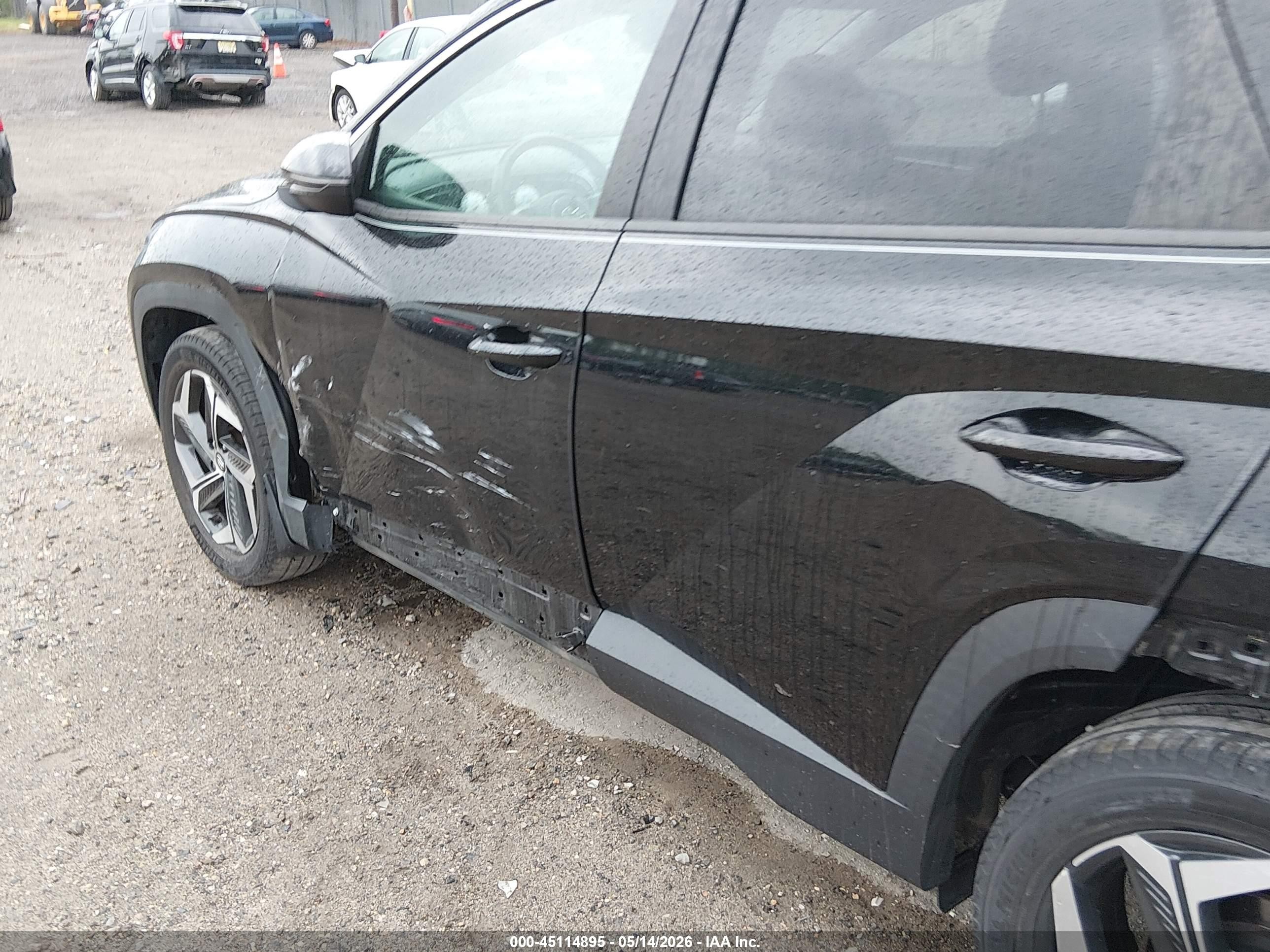 2022 Hyundai Tucson Sel Black vin: 5NMJCCAEXNH084505