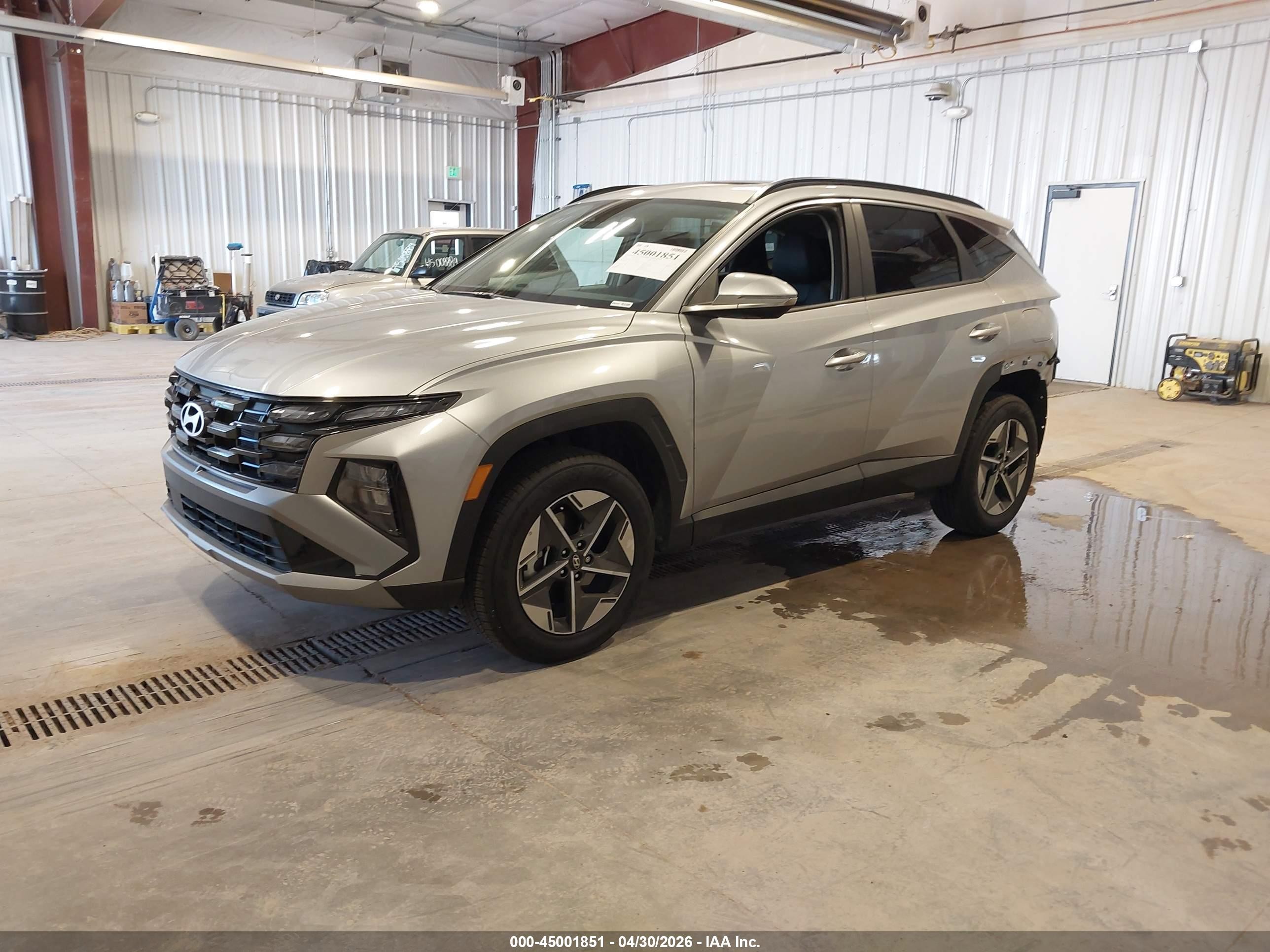 2025 Hyundai Tucson Sel Convenience Серебряный vin: 5NMJCCDEXSH485186
