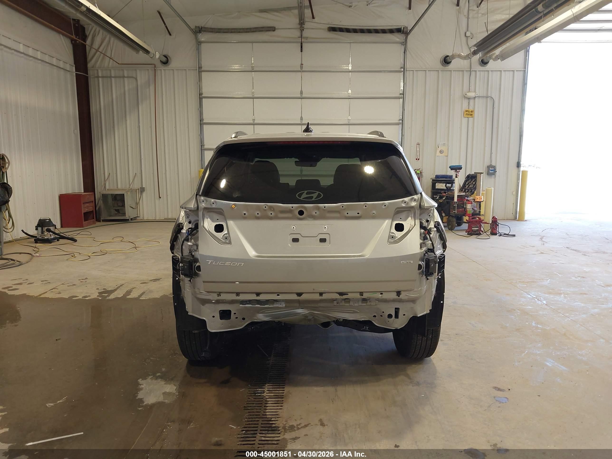2025 Hyundai Tucson Sel Convenience Серебряный vin: 5NMJCCDEXSH485186