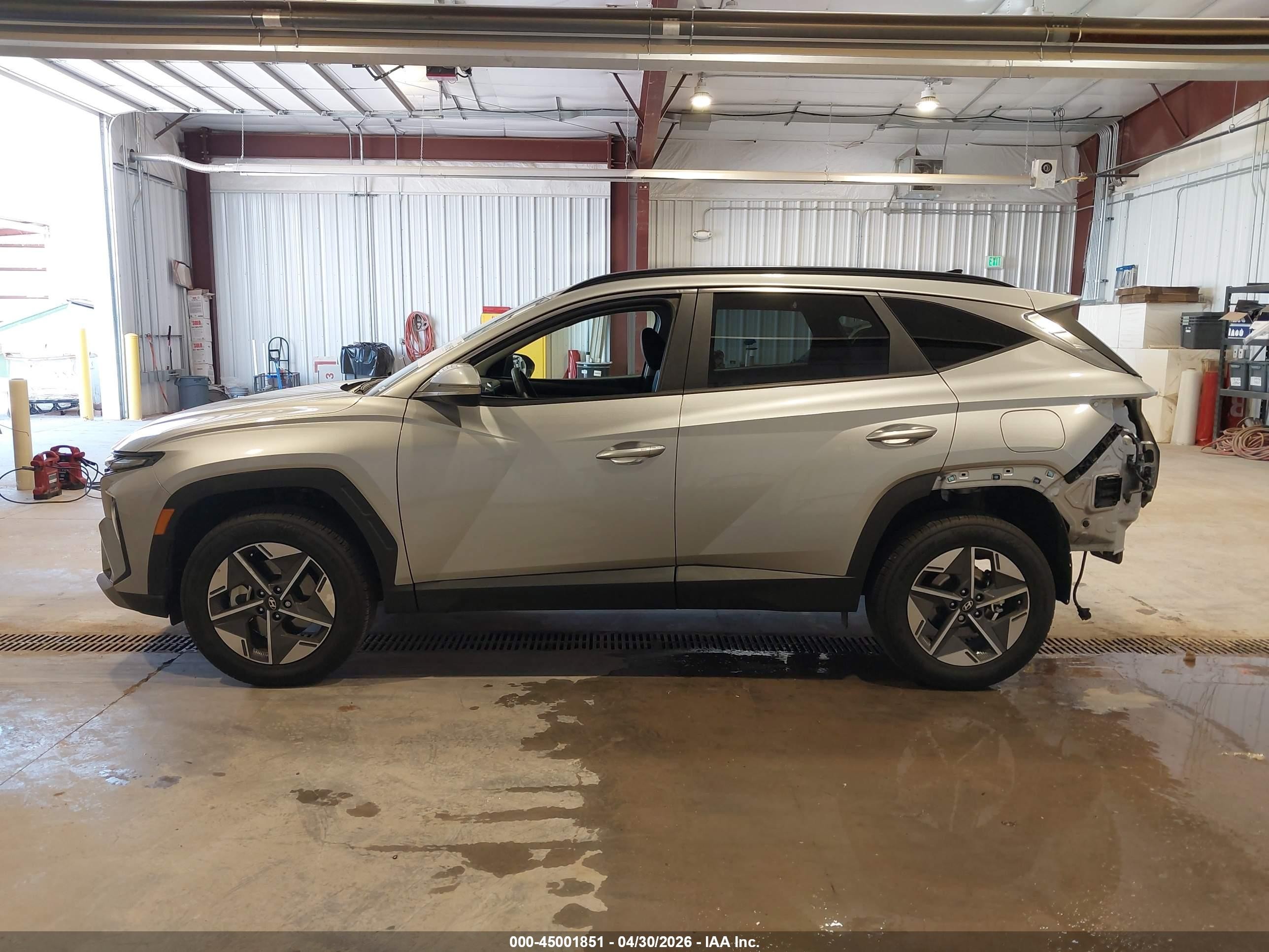 2025 Hyundai Tucson Sel Convenience Серебряный vin: 5NMJCCDEXSH485186