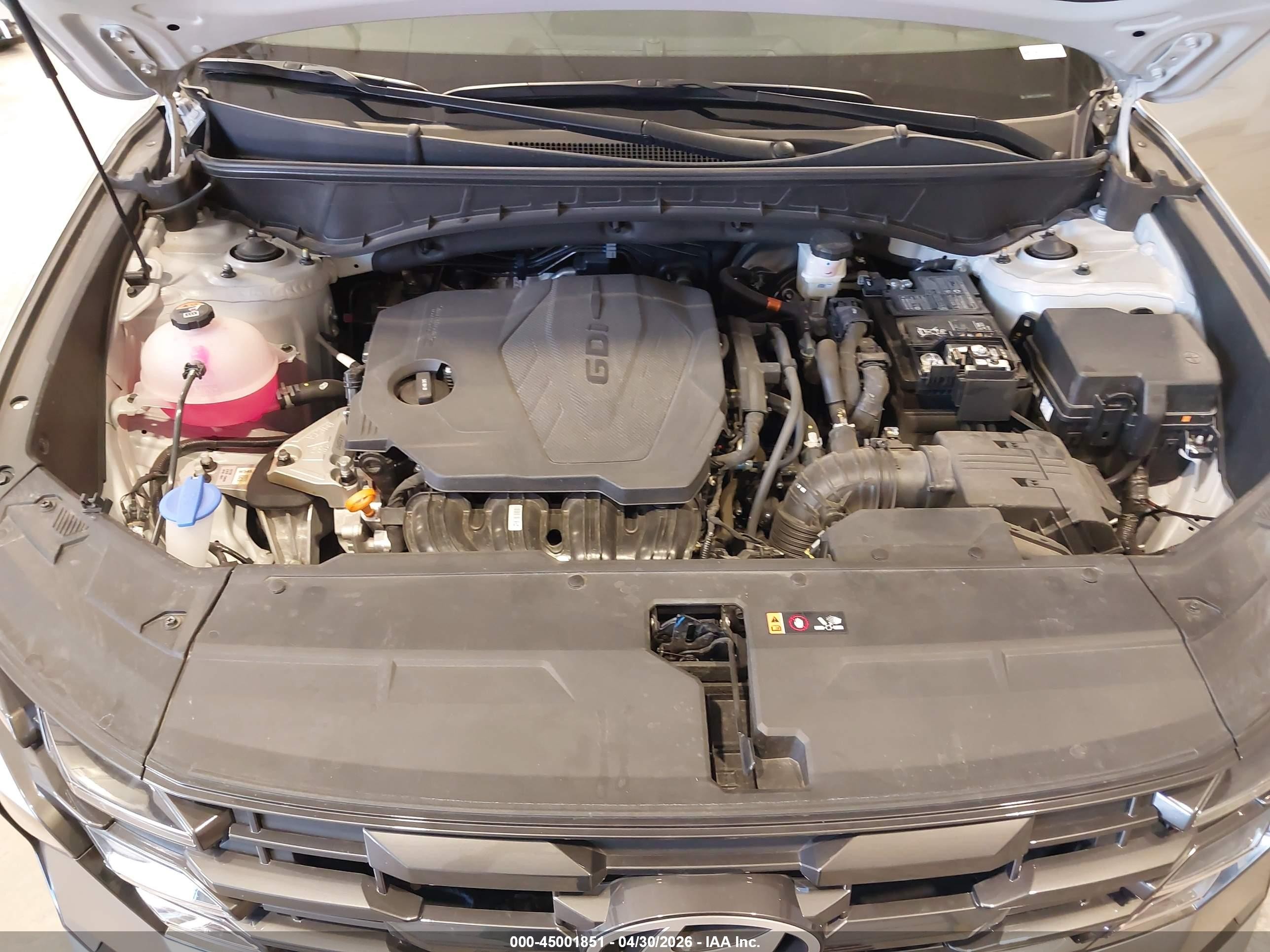 2025 Hyundai Tucson Sel Convenience Серебряный vin: 5NMJCCDEXSH485186