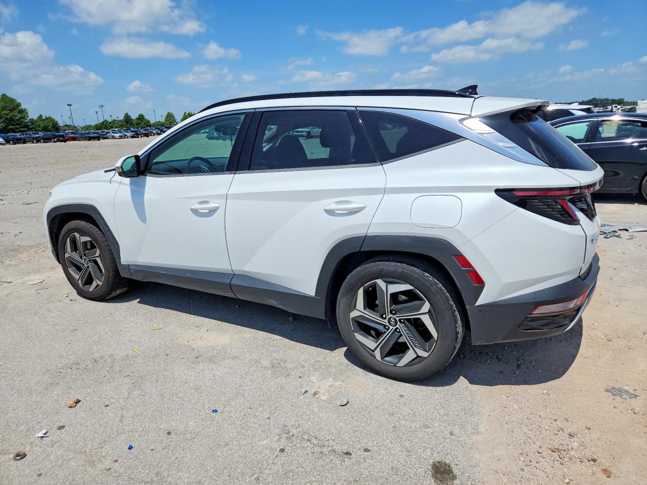 2022 Hyundai Tucson Limited White vin: 5NMJE3AE1NH025157