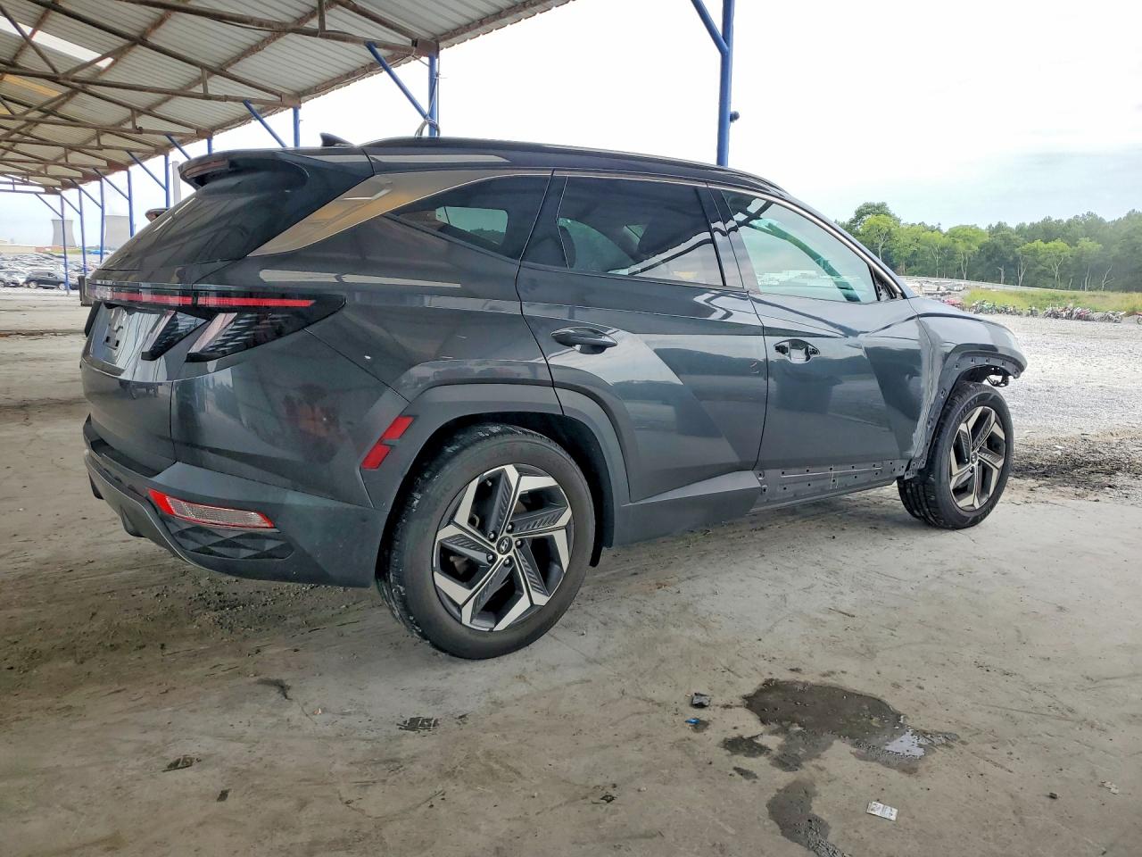2023 Hyundai Tucson Limited Gray vin: 5NMJE3AE1PH235003