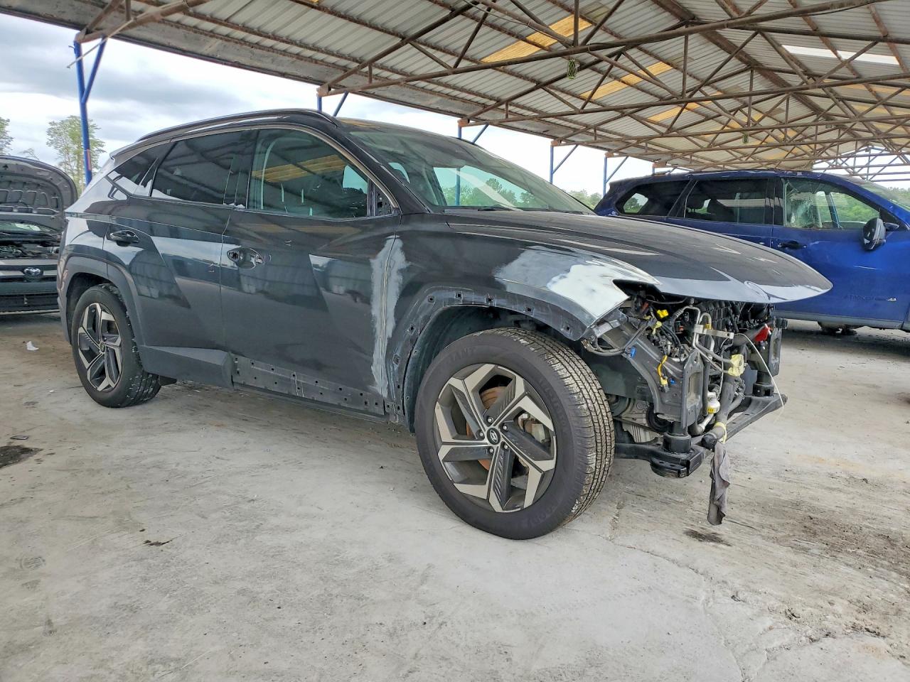 2023 Hyundai Tucson Limited Gray vin: 5NMJE3AE1PH235003
