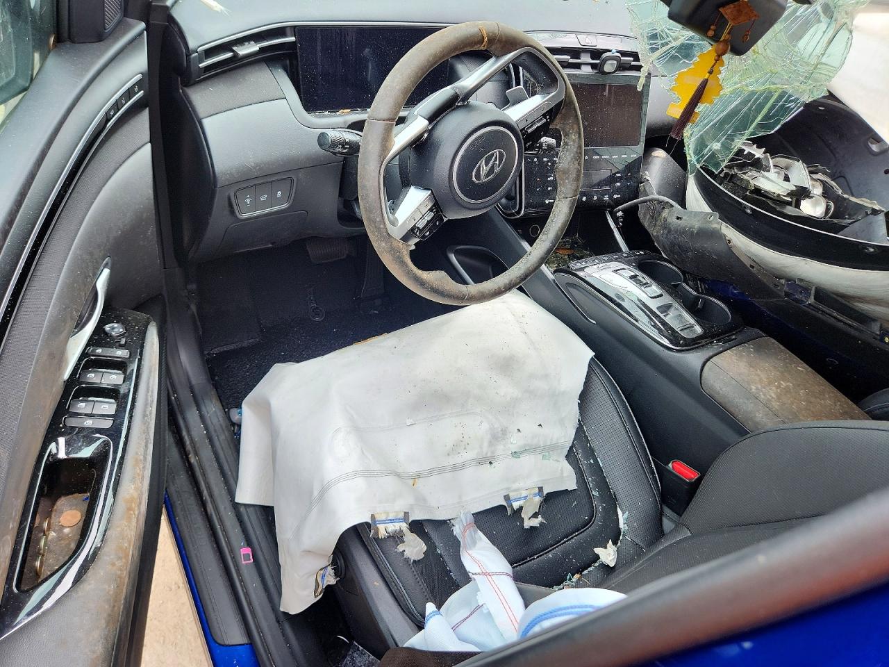 2023 Hyundai Tucson Limited Синий vin: 5NMJE3AE1PH254215