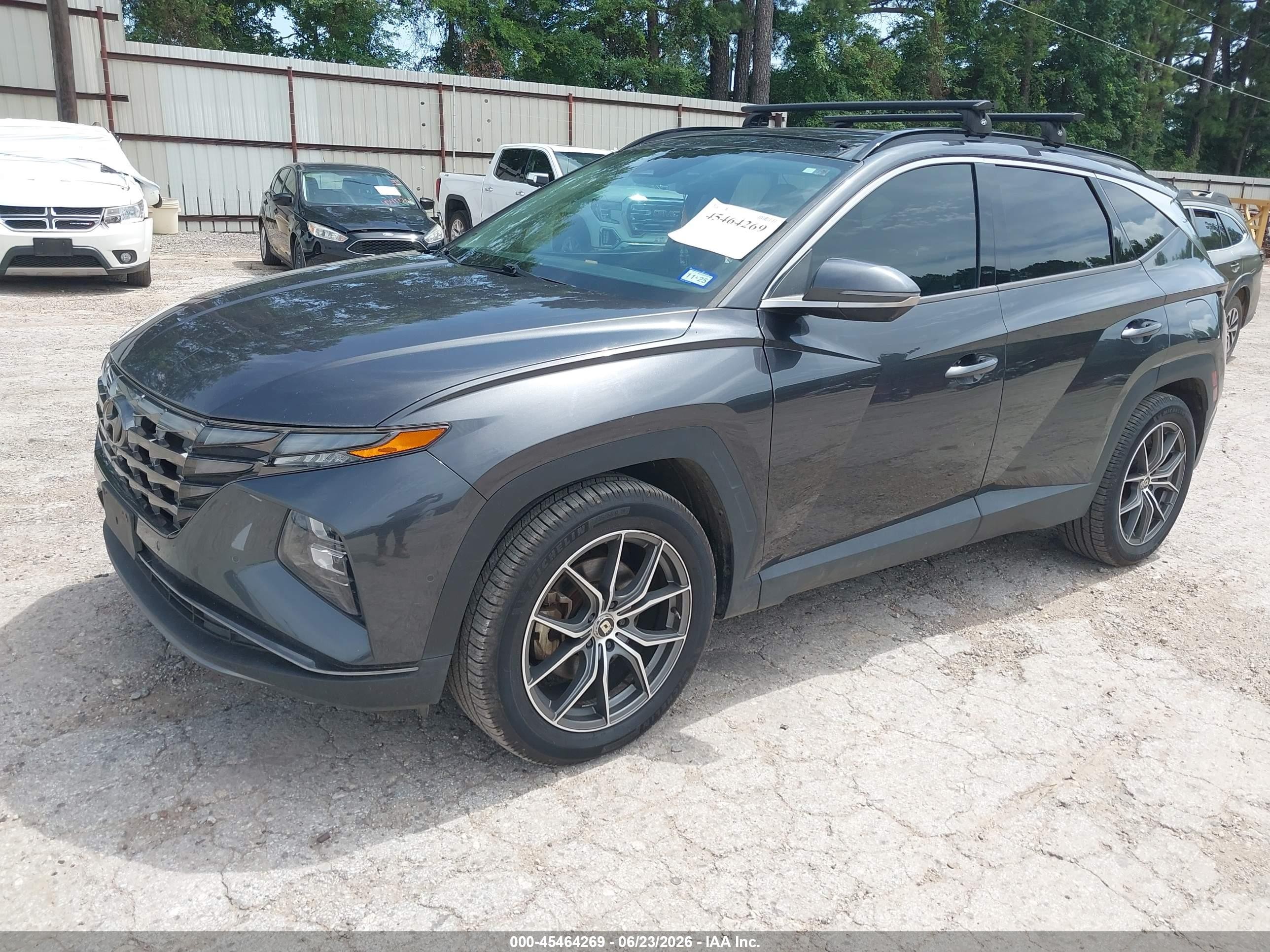 2022 Hyundai Tucson Limited Gray vin: 5NMJE3AE2NH064940