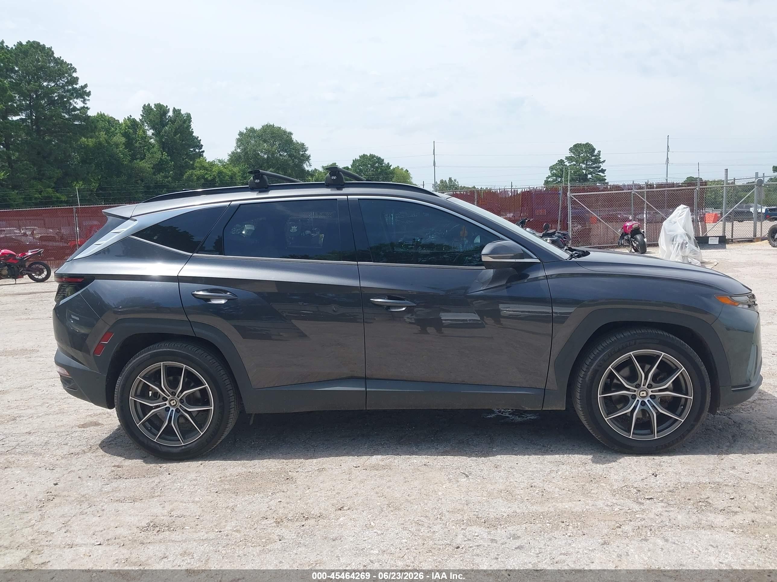 2022 Hyundai Tucson Limited Gray vin: 5NMJE3AE2NH064940