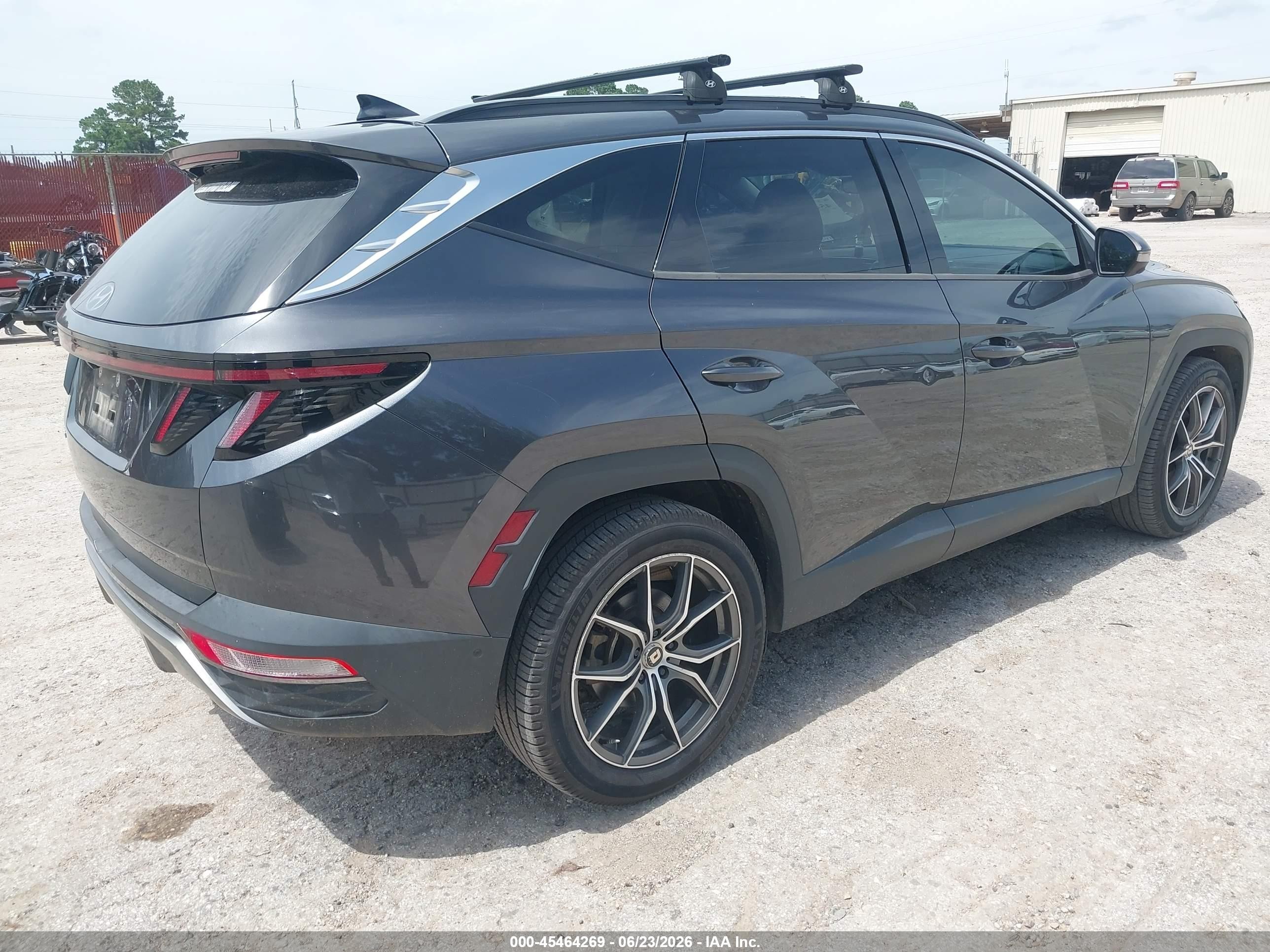 2022 Hyundai Tucson Limited Gray vin: 5NMJE3AE2NH064940