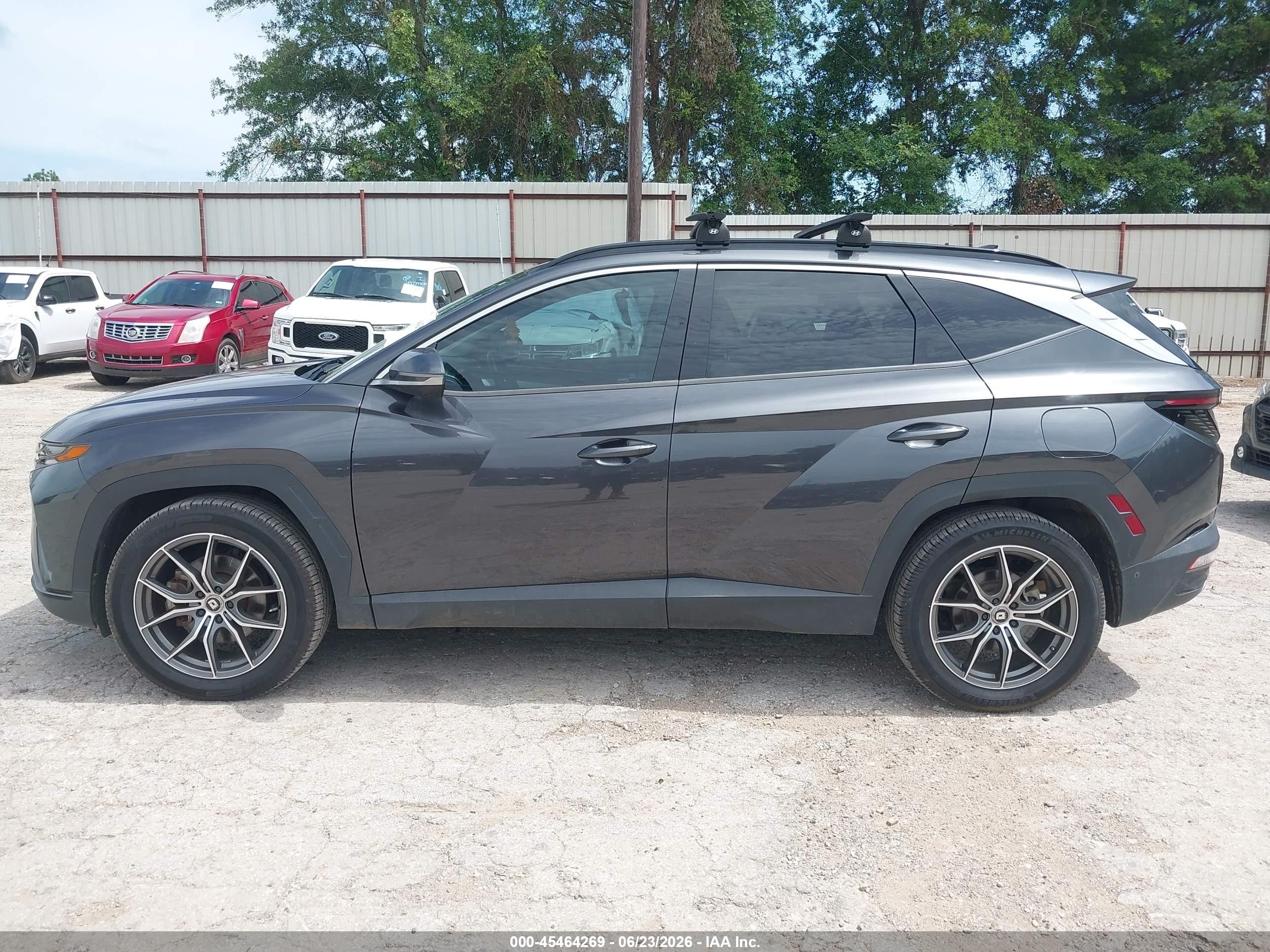 2022 Hyundai Tucson Limited Gray vin: 5NMJE3AE2NH064940