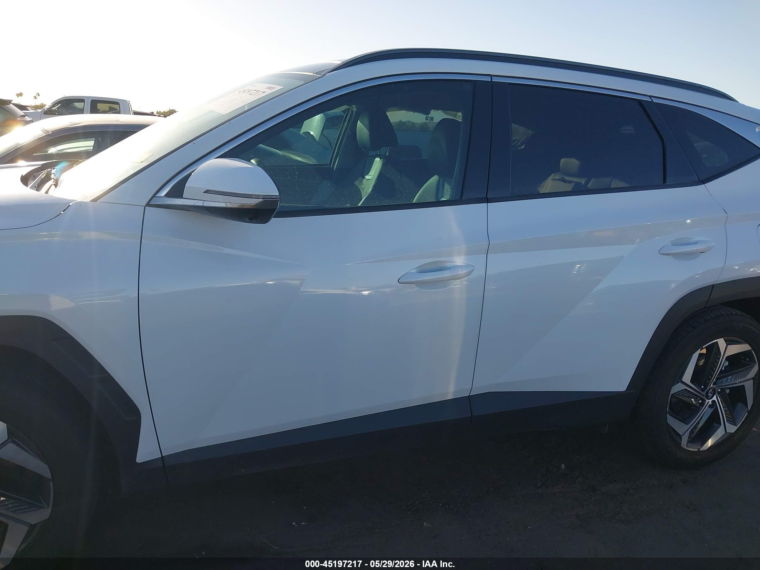 2022 Hyundai Tucson Limited Белый vin: 5NMJE3AE3NH018808