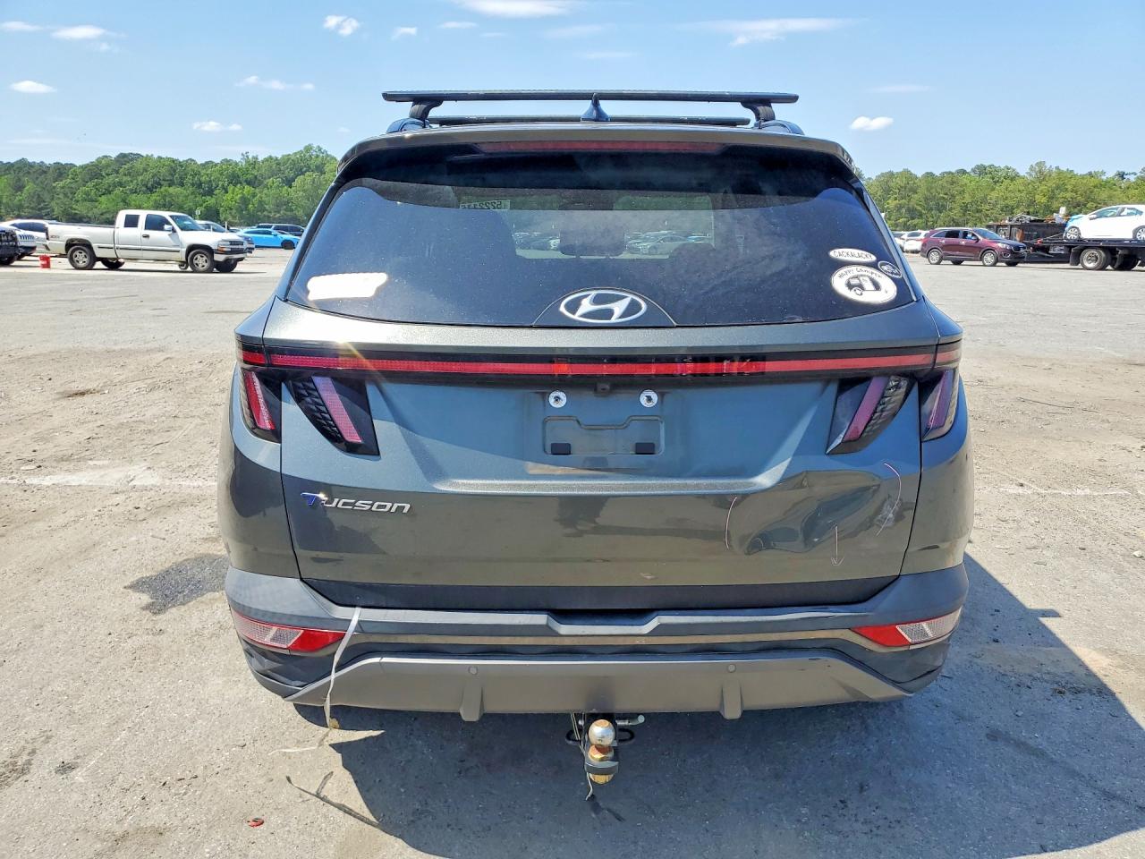 2022 Hyundai Tucson Limited Угольный vin: 5NMJE3AE4NH144952