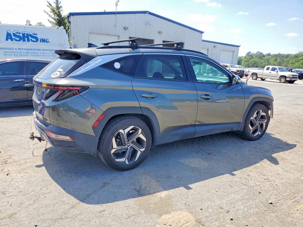2022 Hyundai Tucson Limited Угольный vin: 5NMJE3AE4NH144952