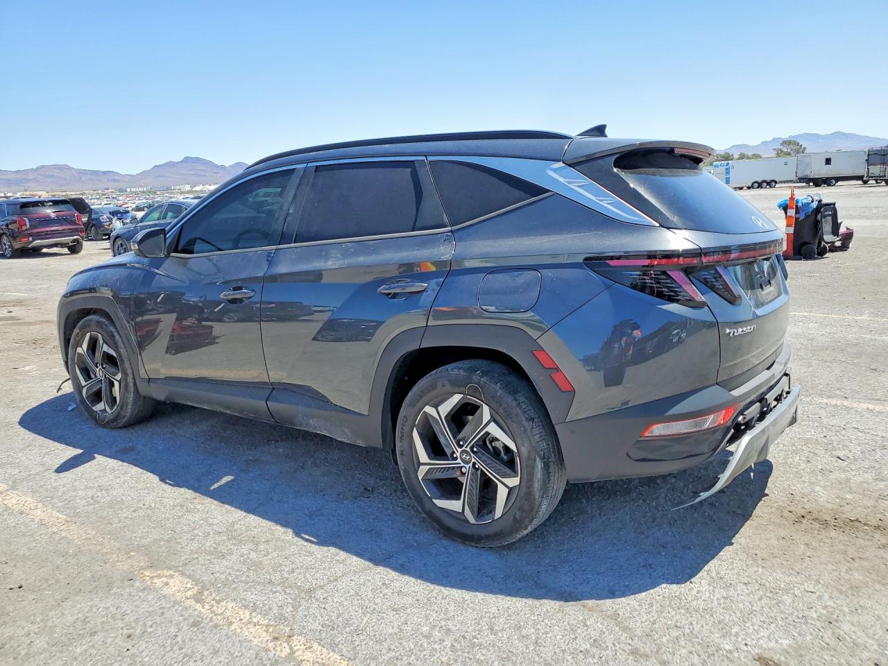 2022 Hyundai Tucson Limited Gray vin: 5NMJE3AE5NH051373