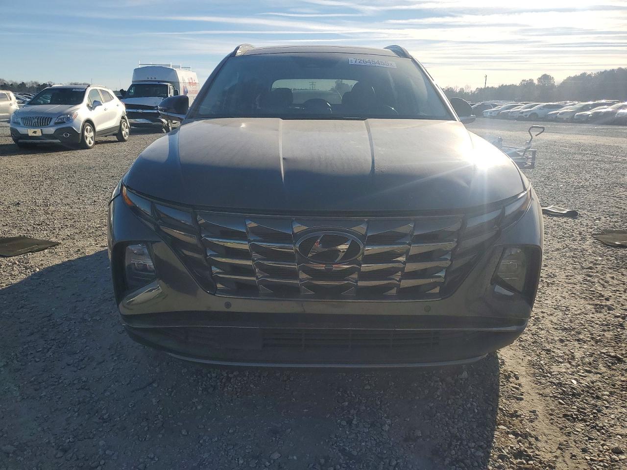 2022 Hyundai Tucson Limited Серый vin: 5NMJE3AE5NH136634
