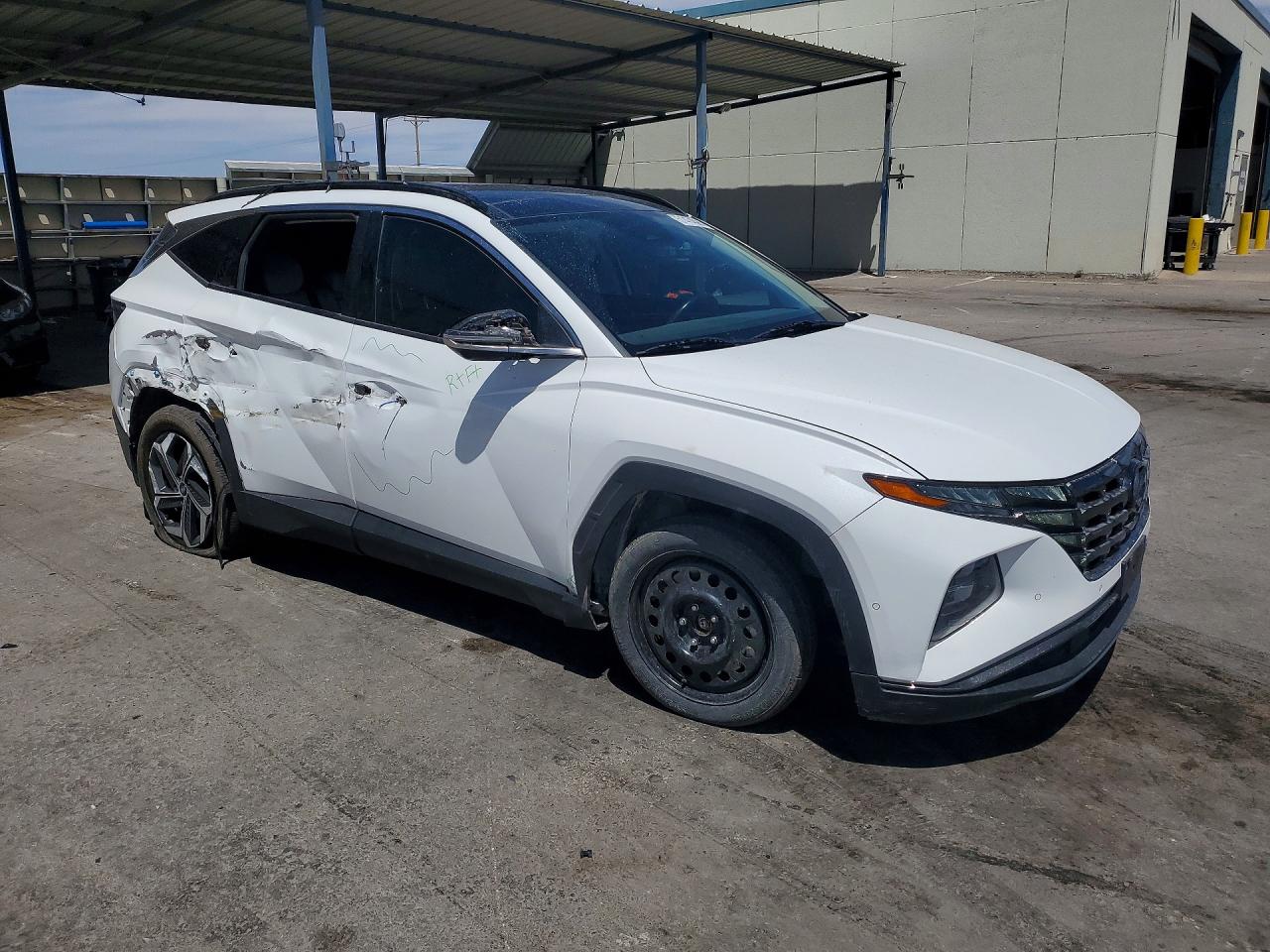 2023 Hyundai Tucson Белый vin: 5NMJE3AE6PH243369