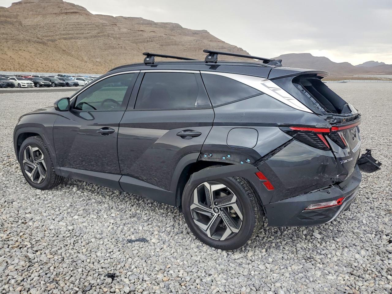 2022 Hyundai Tucson Limited Charcoal vin: 5NMJE3AE8NH113297