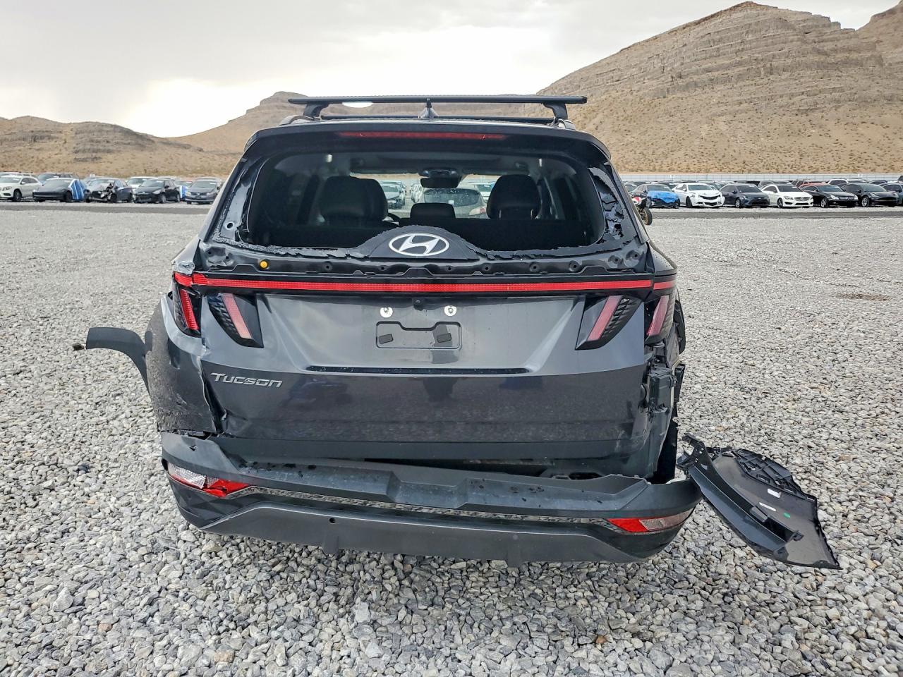 2022 Hyundai Tucson Limited Charcoal vin: 5NMJE3AE8NH113297