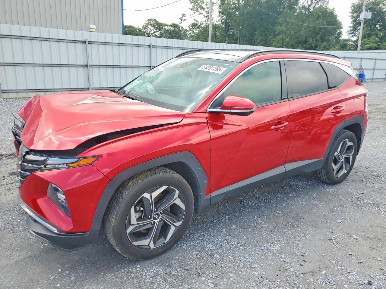 2022 Hyundai Tucson Limited Красный vin: 5NMJECAE0NH110412