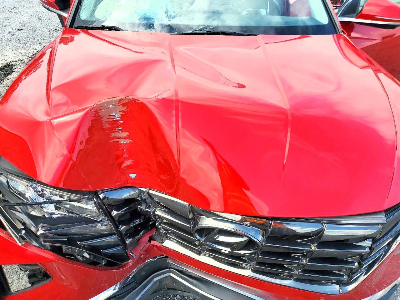 2022 Hyundai Tucson Limited Красный vin: 5NMJECAE0NH110412