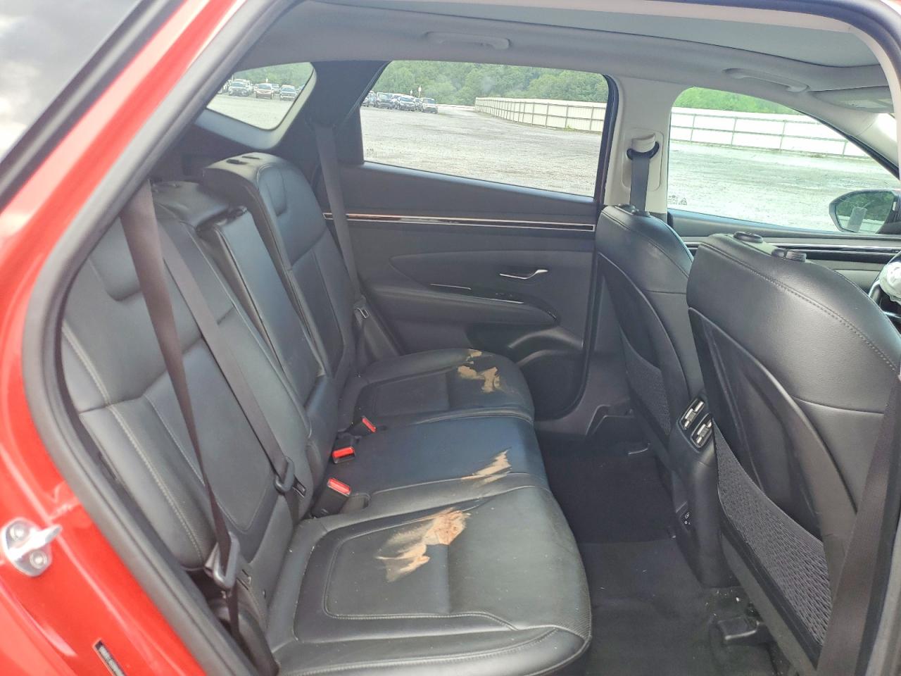2022 Hyundai Tucson Limited Красный vin: 5NMJECAE0NH110412
