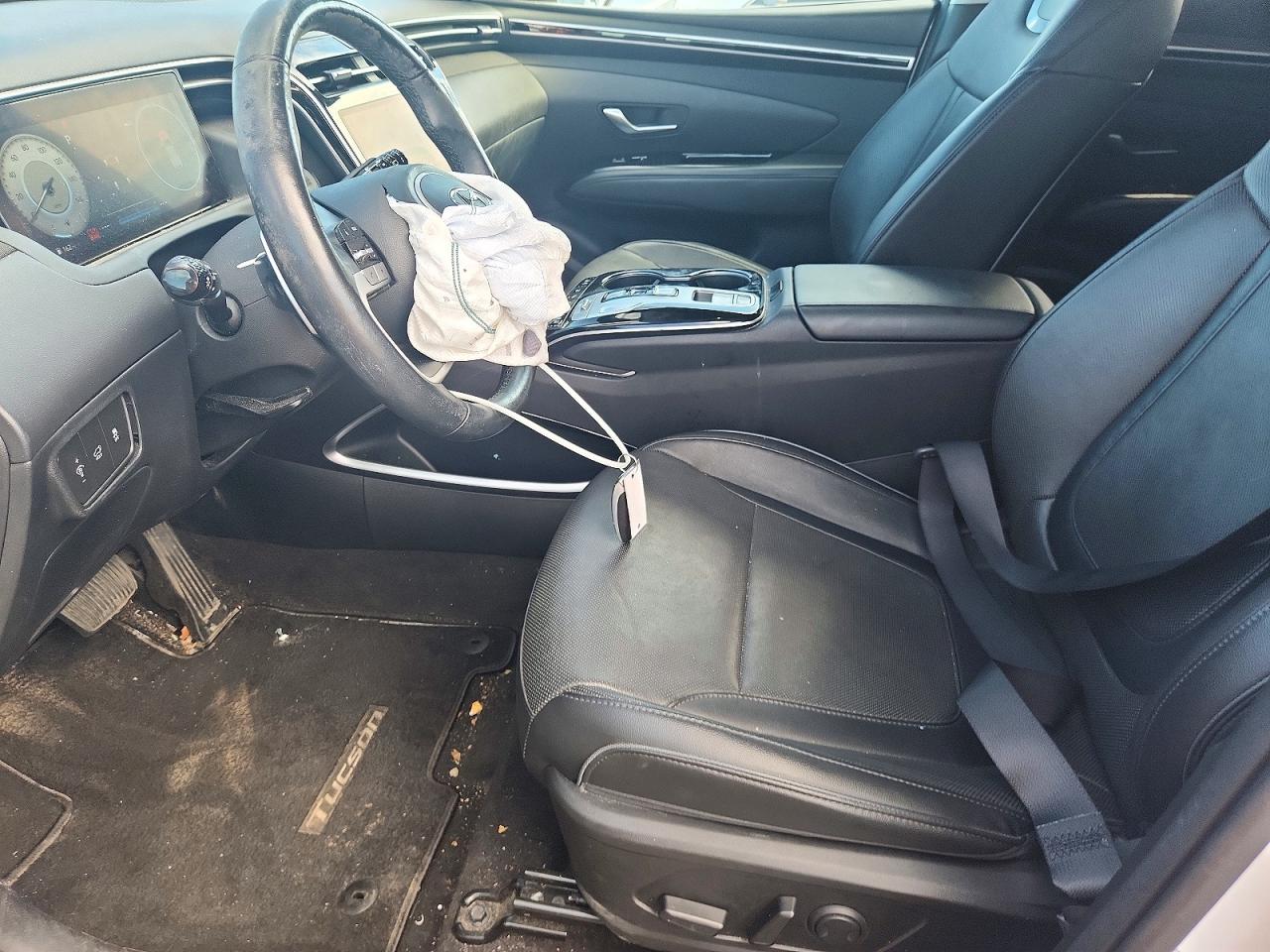 2022 Hyundai Tucson Limited White vin: 5NMJECAE0NH121815