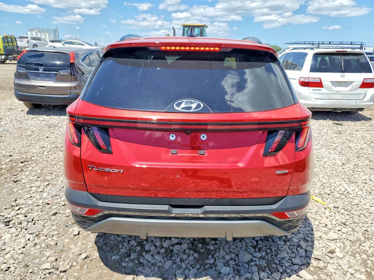 2022 Hyundai Tucson Limited Red vin: 5NMJECAE1NH105252