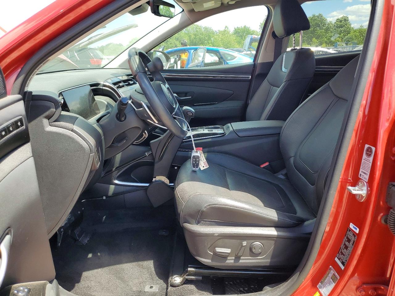 2022 Hyundai Tucson Limited Red vin: 5NMJECAE1NH105252
