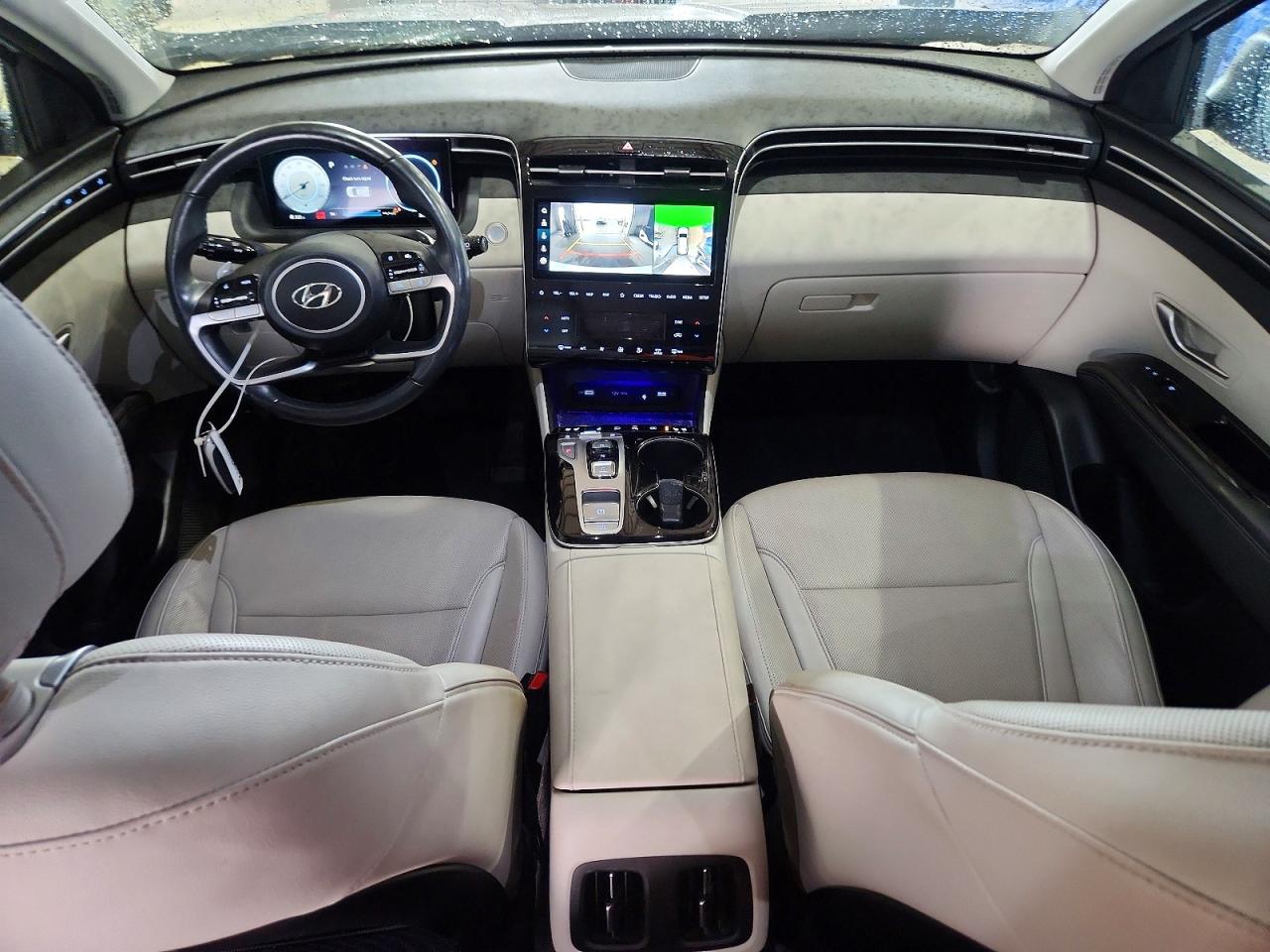 2022 Hyundai Tucson Limited White vin: 5NMJECAE1NH110662