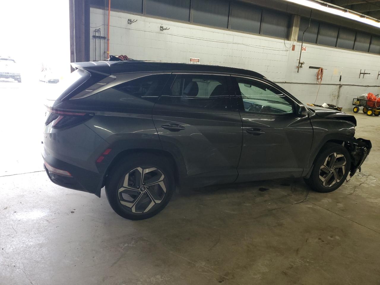 2022 Hyundai Tucson Limited Gray vin: 5NMJECAE4NH121932