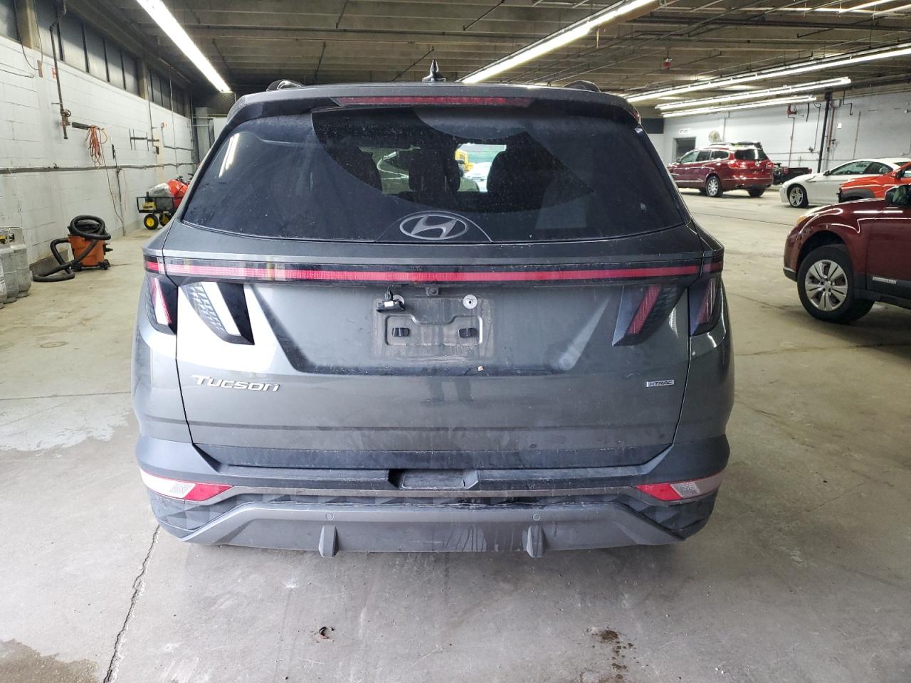 2022 Hyundai Tucson Limited Gray vin: 5NMJECAE4NH121932