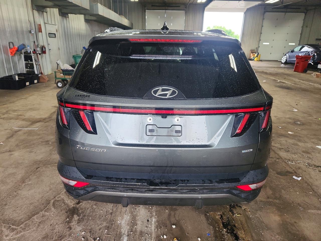 2022 Hyundai Tucson Limited Серый vin: 5NMJECAE5NH012184