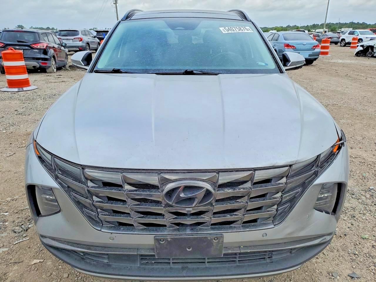 2022 Hyundai Tucson Limited Gray vin: 5NMJECAEXNH109199