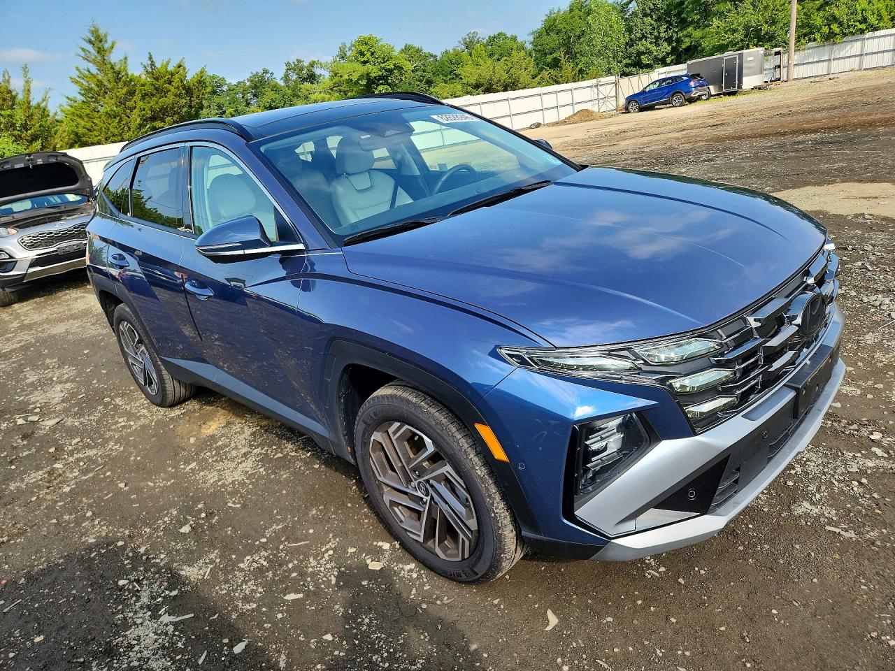 2025 Hyundai Tucson Limited Синий vin: 5NMJECDE0SH466298