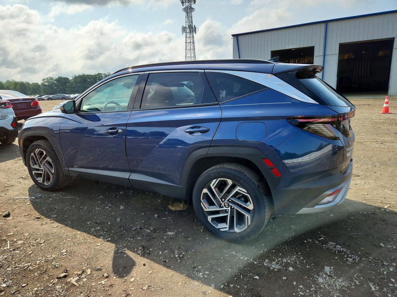2025 Hyundai Tucson Limited Синий vin: 5NMJECDE0SH466298