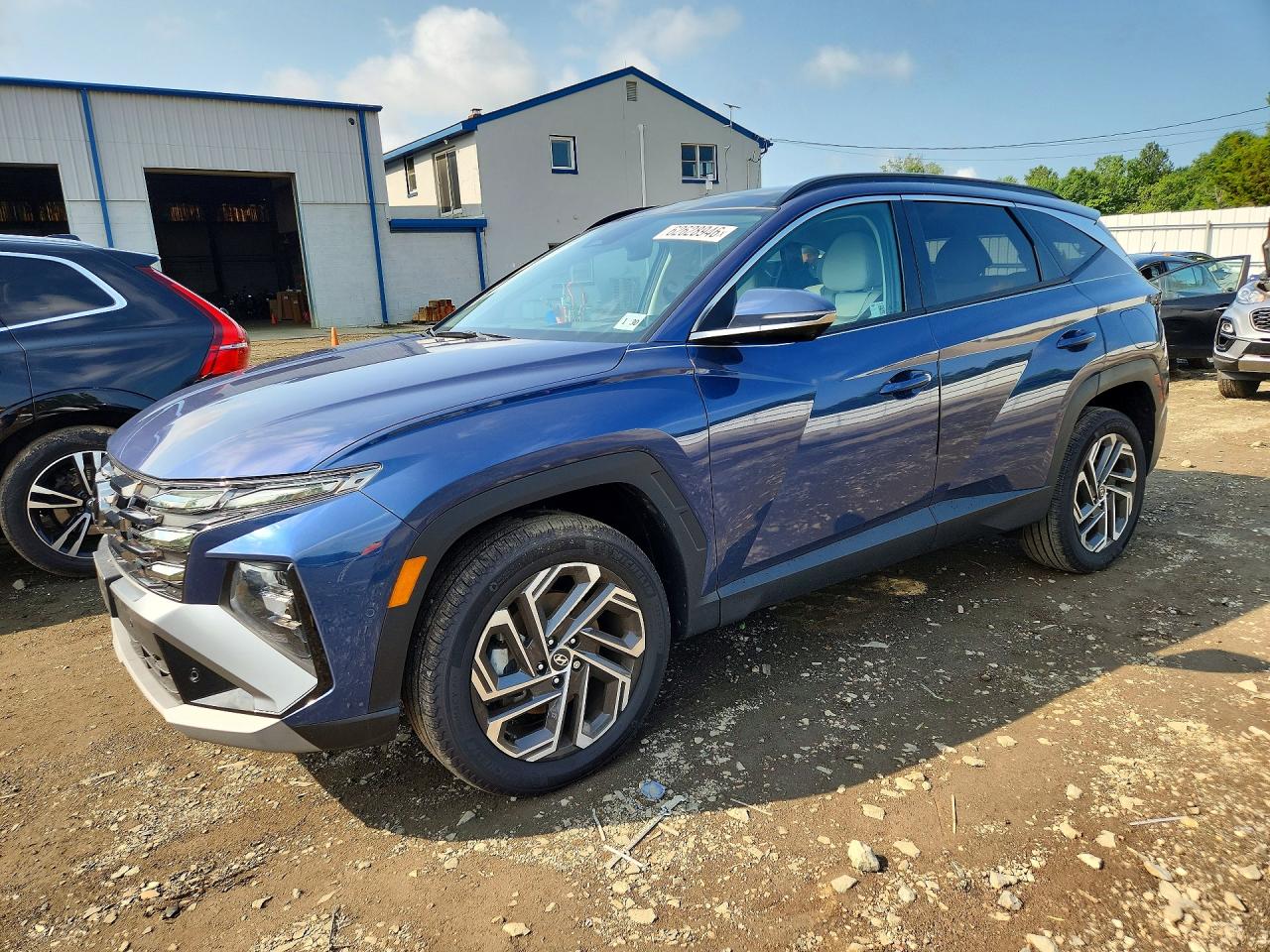 2025 Hyundai Tucson Limited Синий vin: 5NMJECDE0SH466298