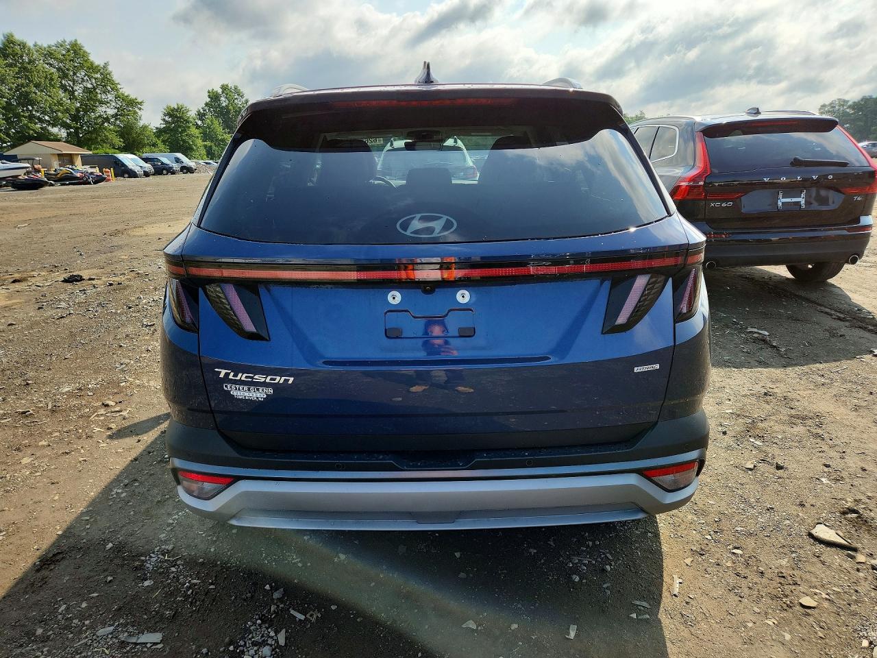 2025 Hyundai Tucson Limited Синий vin: 5NMJECDE0SH466298