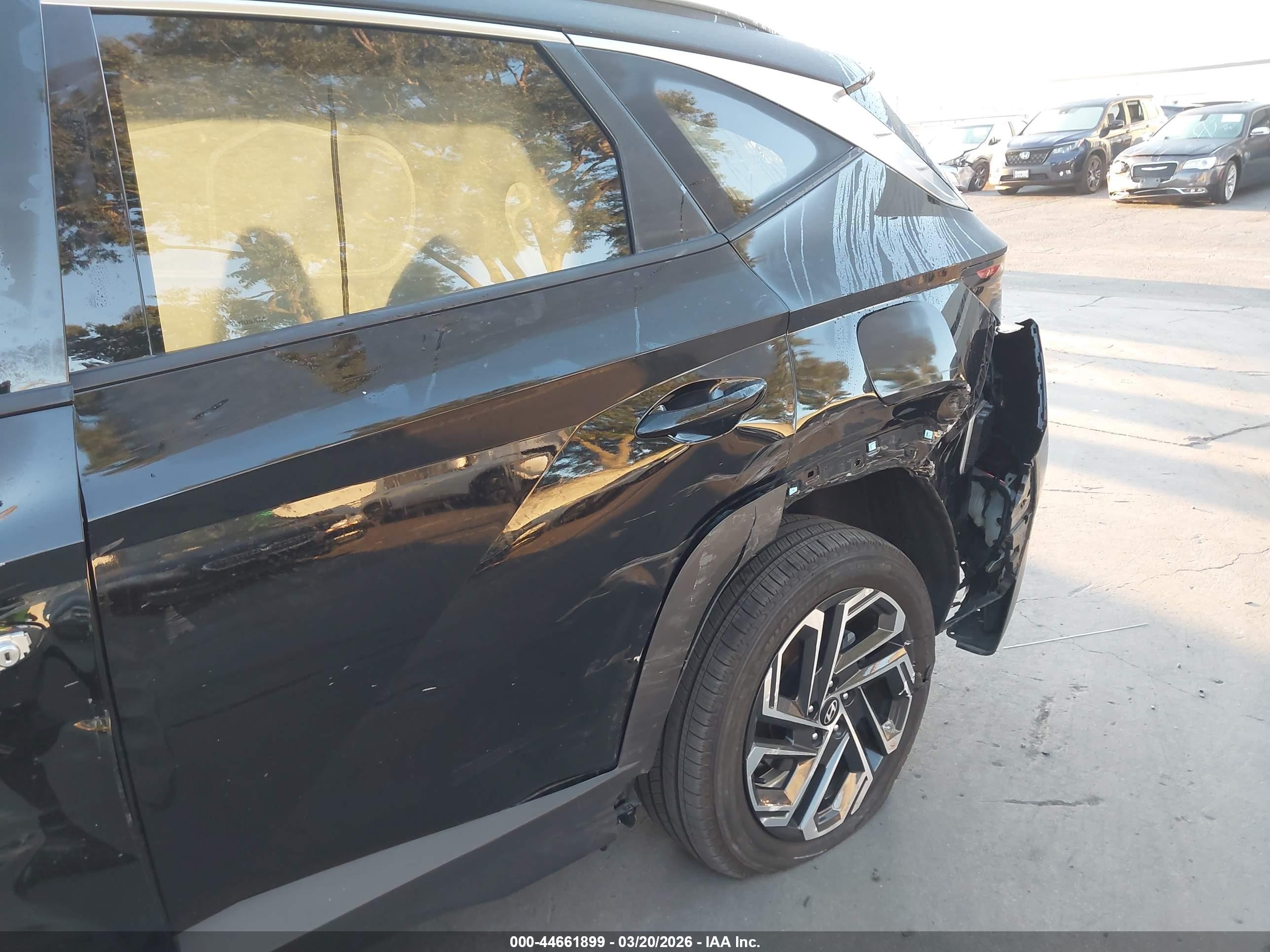 2025 Hyundai Tucson Limited Черный vin: 5NMJECDE6SH555485