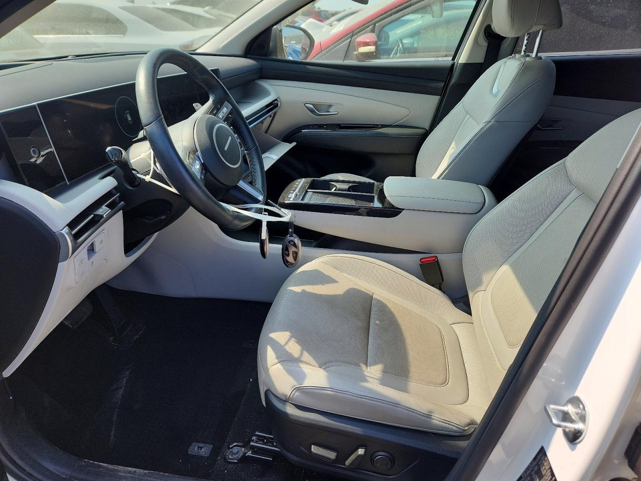 2025 Hyundai Tucson Limited White vin: 5NMJECDE7SH540610