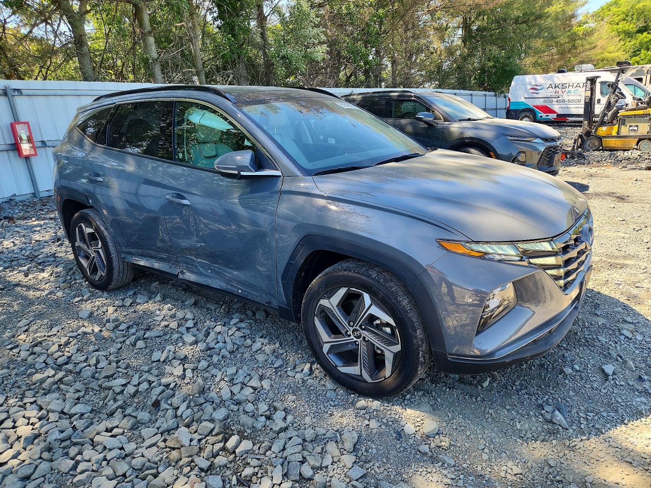 2024 Hyundai Tucson Limited Gray vin: 5NMJECDE8RH433222