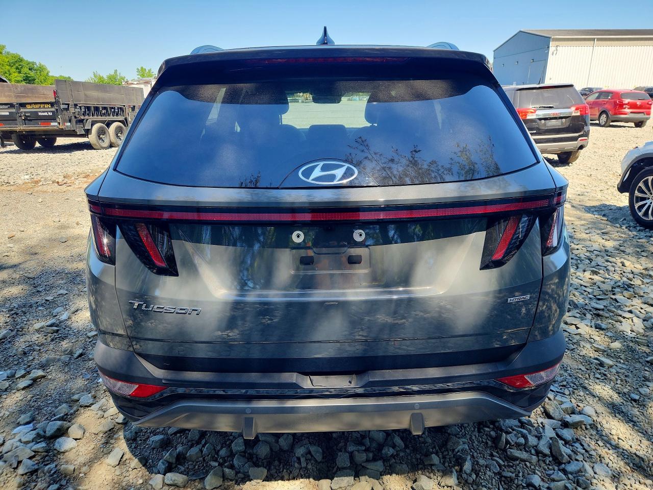 2024 Hyundai Tucson Limited Gray vin: 5NMJECDE8RH433222