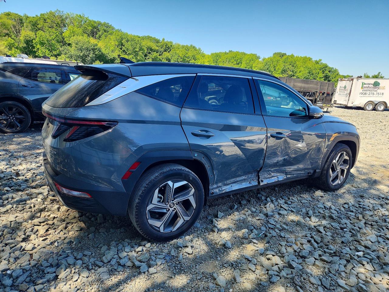 2024 Hyundai Tucson Limited Gray vin: 5NMJECDE8RH433222