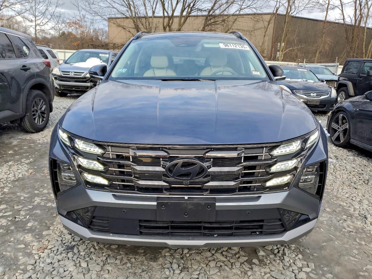 2025 Hyundai Tucson Limited Blue vin: 5NMJECDE8SH515070