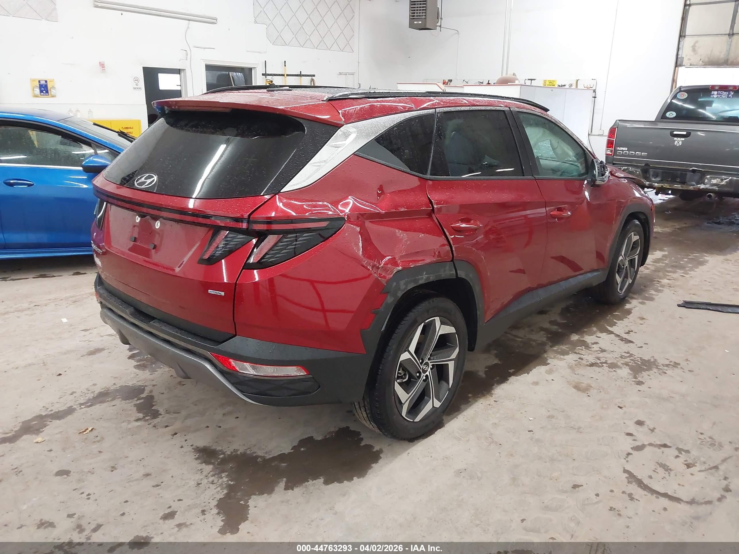 2024 Hyundai Tucson Limited Red vin: 5NMJECDE9RH431799