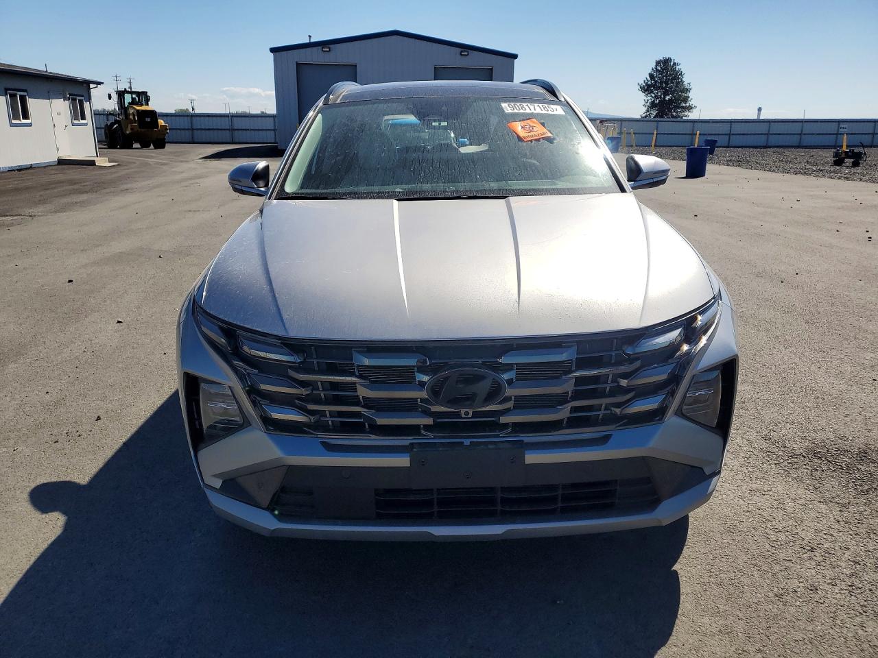 2025 Hyundai Tucson Limited Silver vin: 5NMJECDEXSH445197