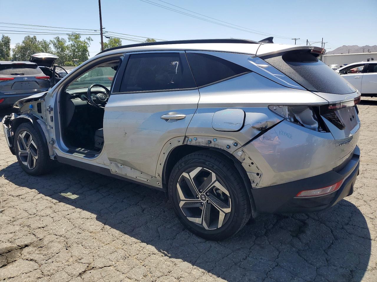 2023 Hyundai Tucson Sel Silver vin: 5NMJF3AE0PH173901