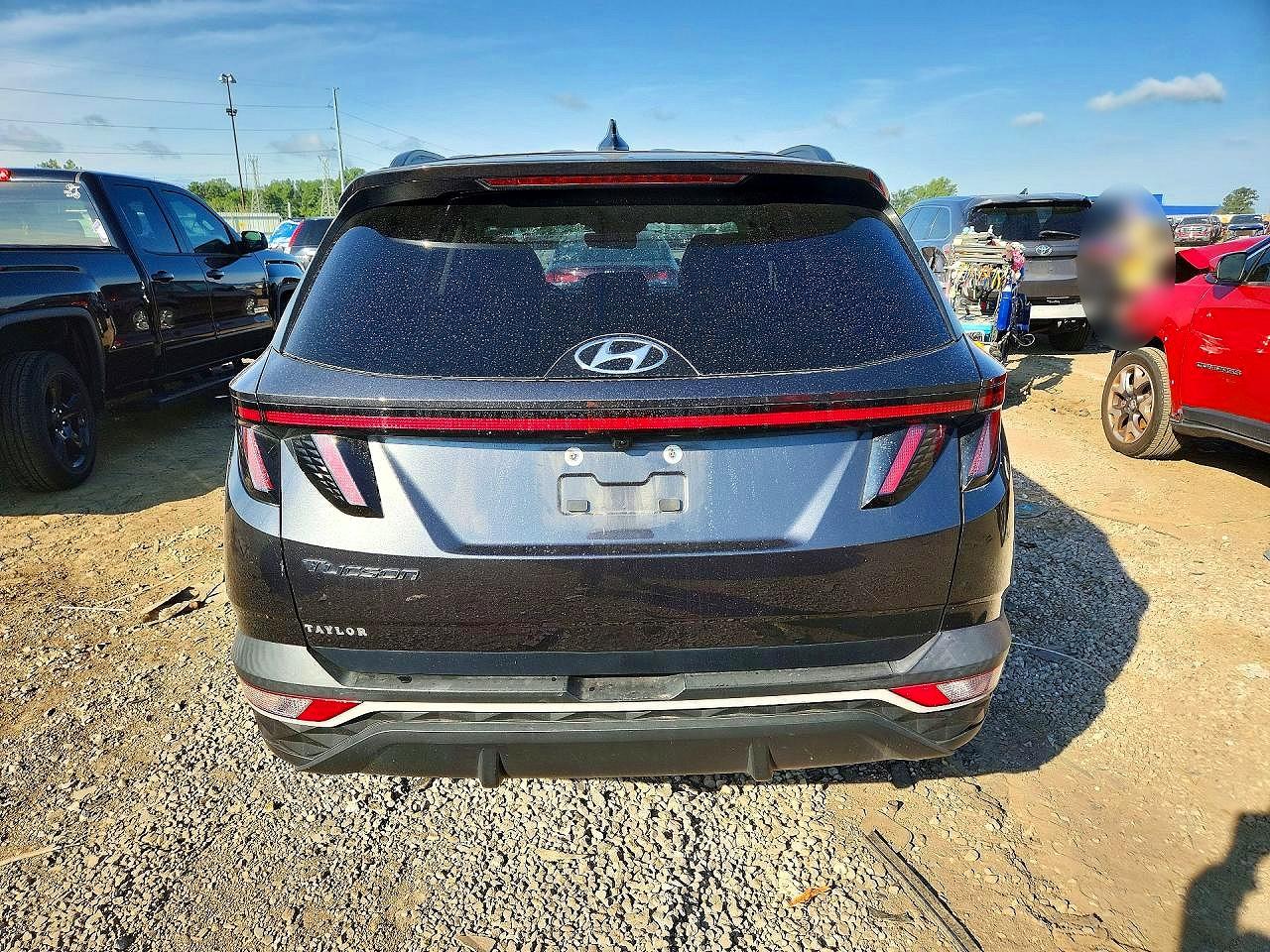 2023 Hyundai Tucson Sel Gray vin: 5NMJF3AE0PH182825