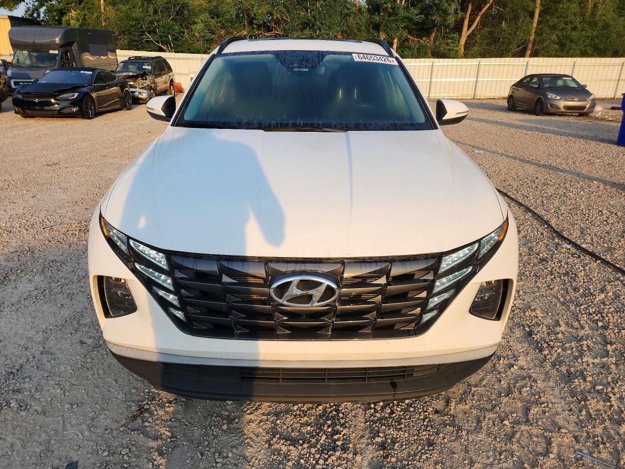 2023 Hyundai Tucson Sel Белый vin: 5NMJF3AE0PH231702