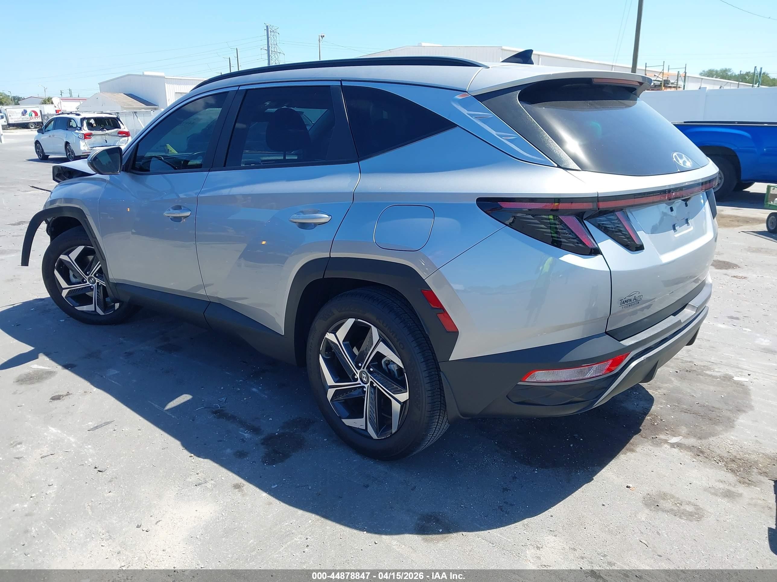 2022 Hyundai Tucson Sel Серебряный vin: 5NMJF3AE1NH129015