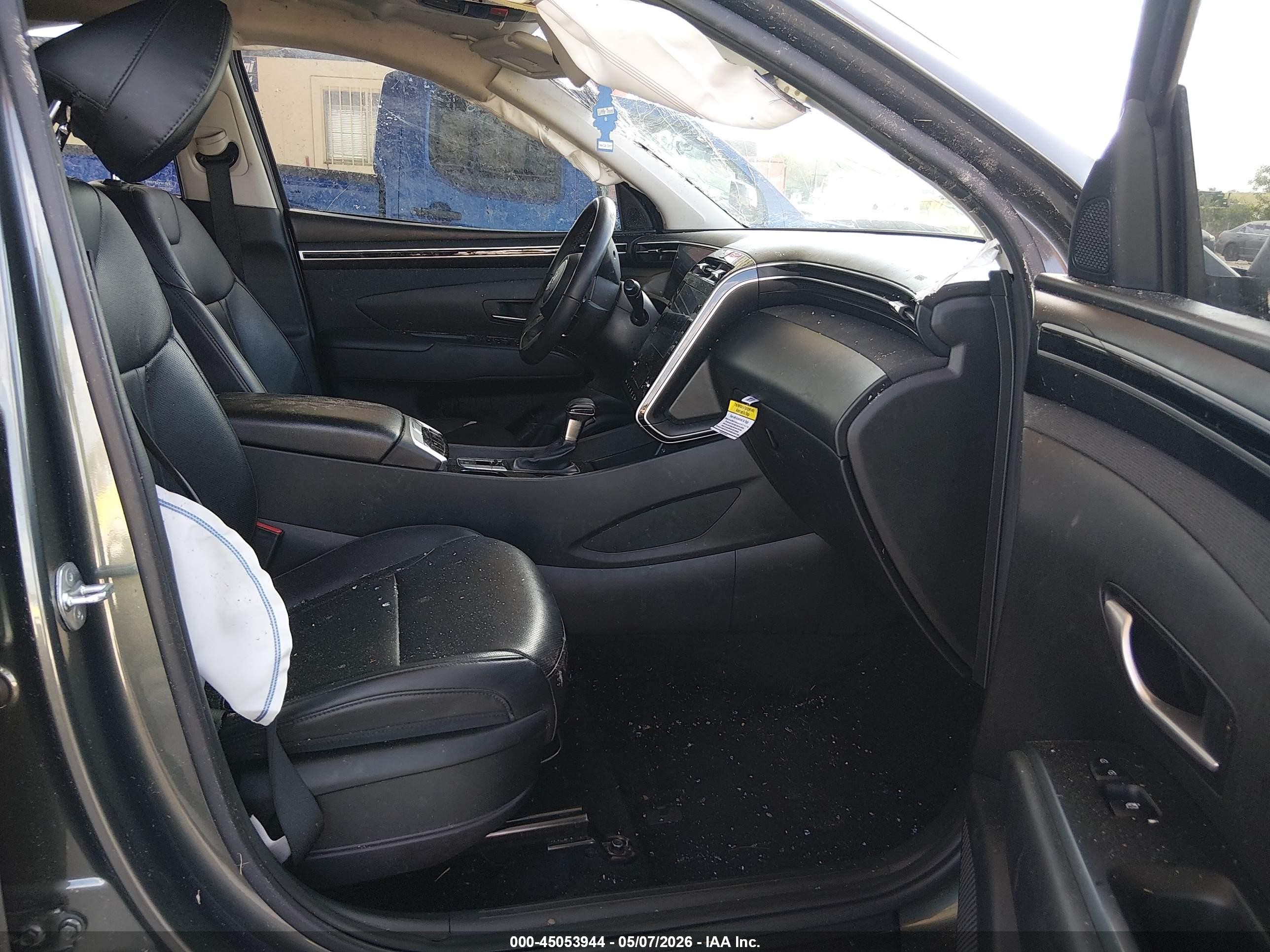 2023 Hyundai Tucson Sel Black vin: 5NMJF3AE5PH254764